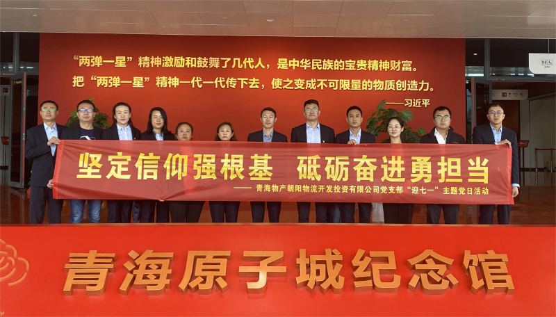 堅定信仰強根基，砥礪奮進(jìn)勇?lián)?dāng) 朝物開投公司黨支部開展迎“七一”主題黨日活動