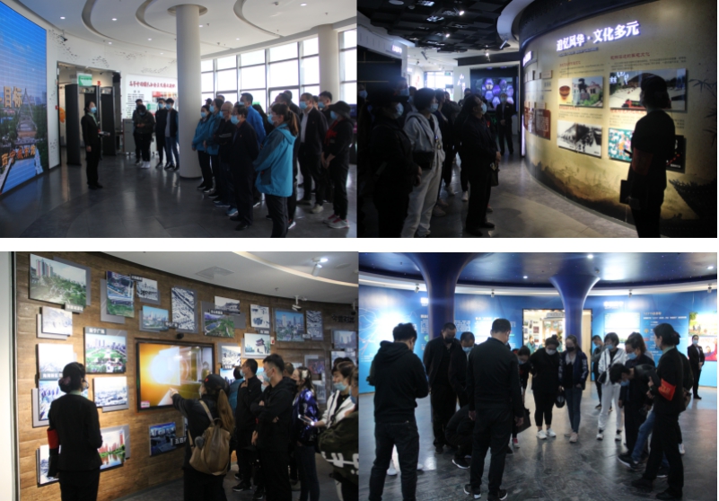 三建公司、現(xiàn)代物流公司黨支部聯(lián)合開展“參觀愛國教育基地，弘揚愛國主義精神”活動